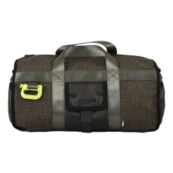 Borsa a tracolla in nylon con poliuretano