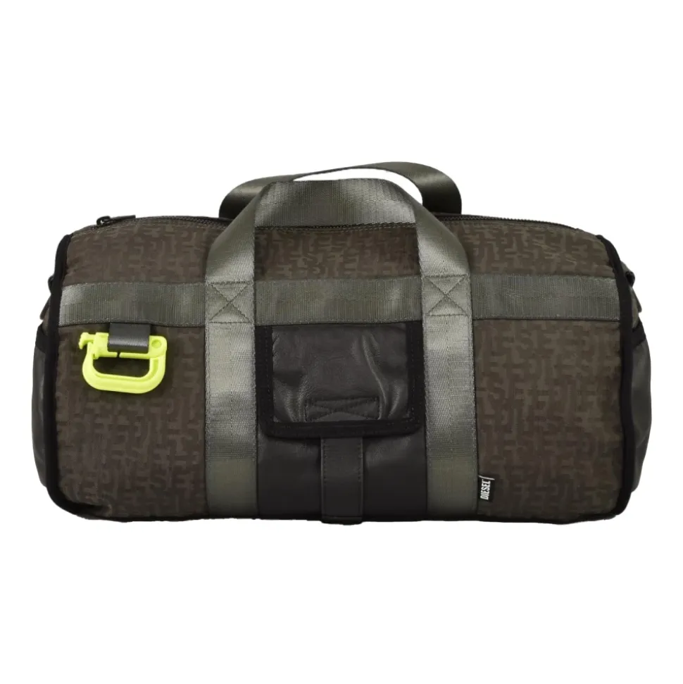 Borsa a tracolla in nylon con poliuretano