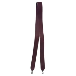 Borsa a tracolla in pelle intrecciata Bordeaux