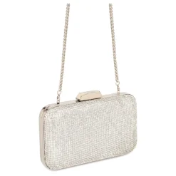 Borsa da sera decorata con cristalli