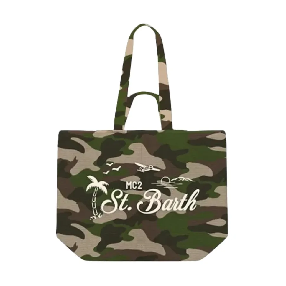 Borsa da spiaggia essenziale in cotone