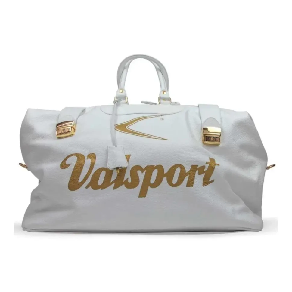 Borsa da Viaggio Media Fatta a Mano con Dettagli in Oro