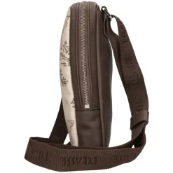 Borsa in ecopelle e tessuto