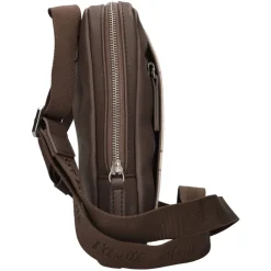 Borsa in ecopelle e tessuto