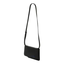 Borsa in Pelle di Vitello con Logo Mending