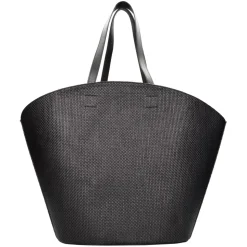 Borsa in Pelle e Rafia