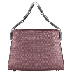 Borsa Nicky in Lamé e Strass