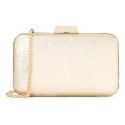 Borsa rigida dorata