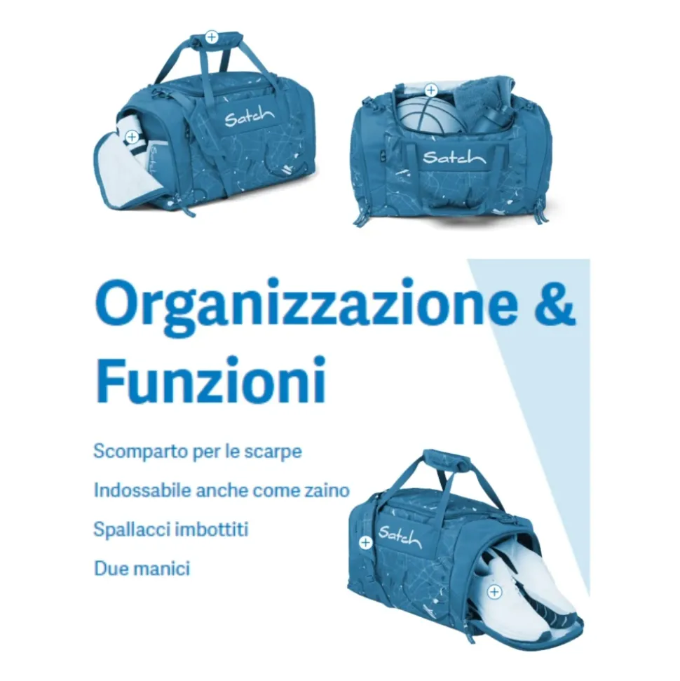 Borsa Sportiva Multicolore