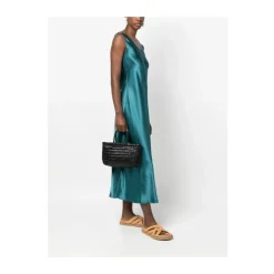 Borsa Tote Intrecciata in Pelle