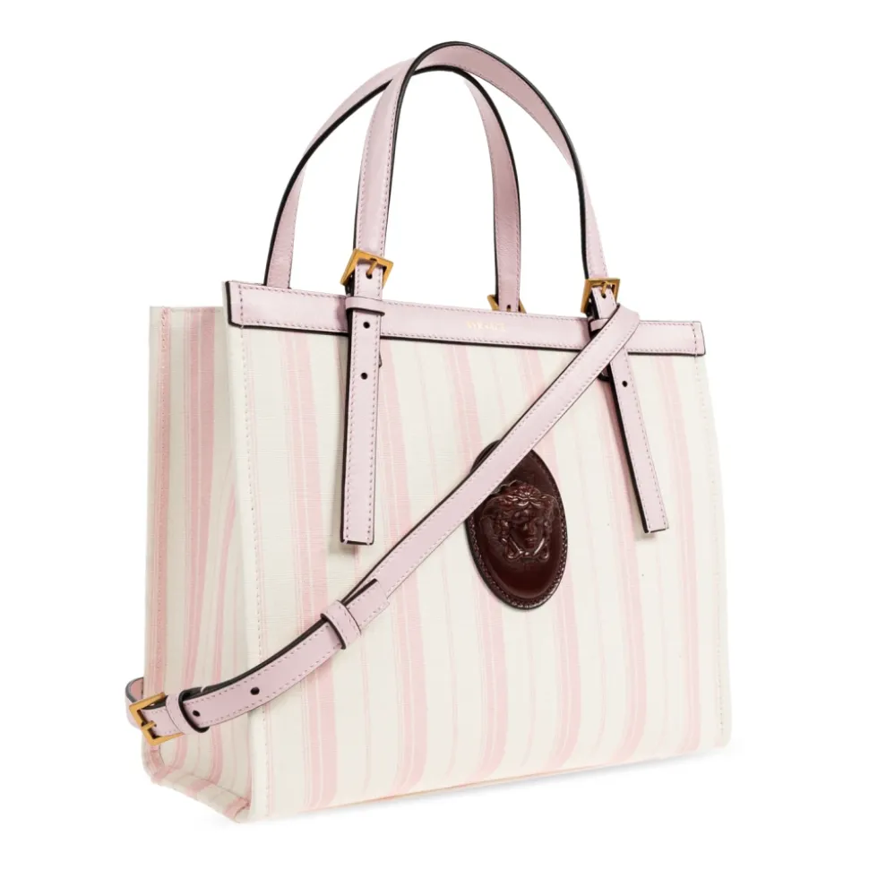 Borsa Tote Rivière in Tela Stampata