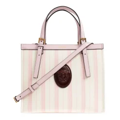 Borsa Tote Rivière in Tela Stampata