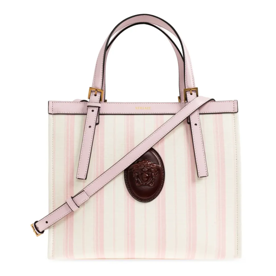 Borsa Tote Rivière in Tela Stampata