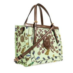 Borsa Tote Rivière in Tela Stampata