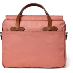 Borsa Ventiquattrore in Twill Robusto e Pelle
