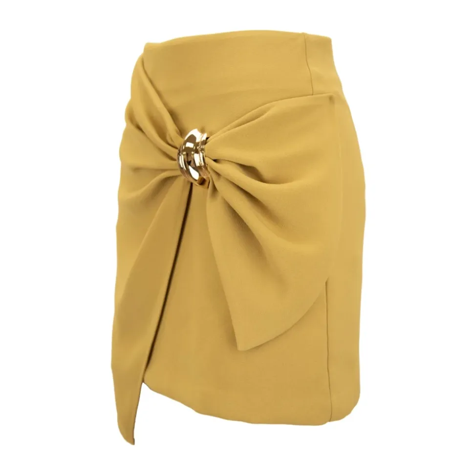 Bow Front Short Skirt