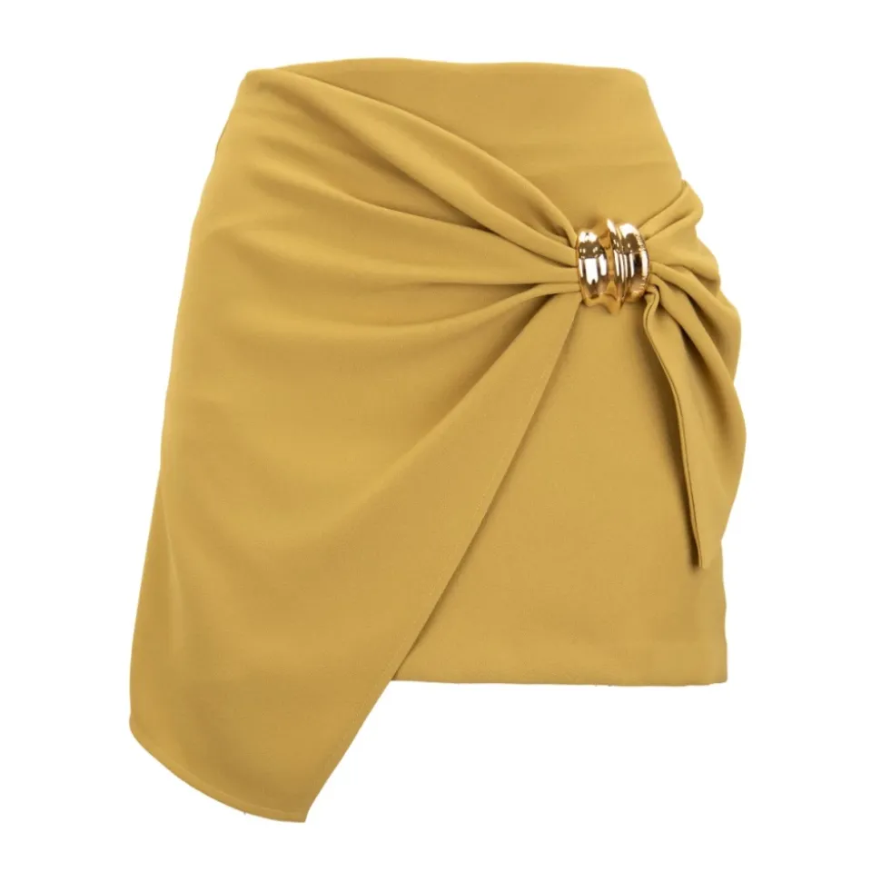 Bow Front Short Skirt