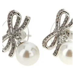 Bow Pearl Earrings