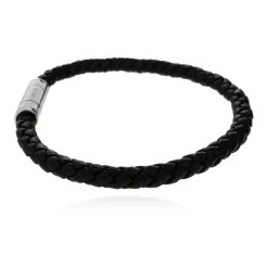 Bracciale in Pelle Intrecciata