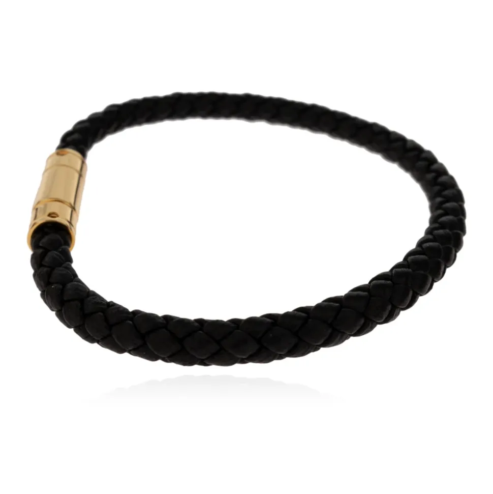 Bracciale in Pelle Intrecciata
