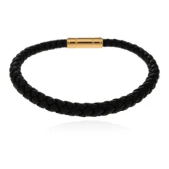 Bracciale in Pelle Intrecciata