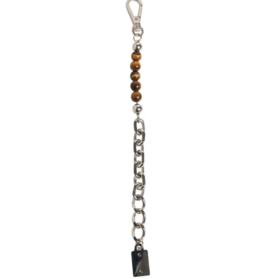 Bracciale Uomo in Argento con Perline