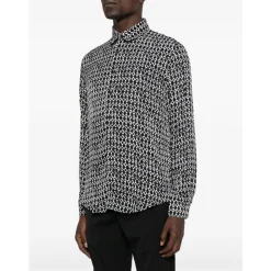 Camicia con Stampa Grafica