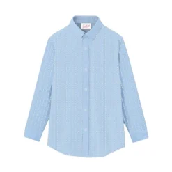 Camicia Donna Blu con Strass