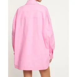 Camicia elegante rosa