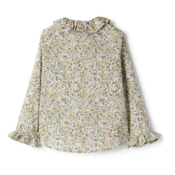 Camicia floreale in cotone