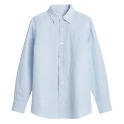 Camicia in misto lino e cotone