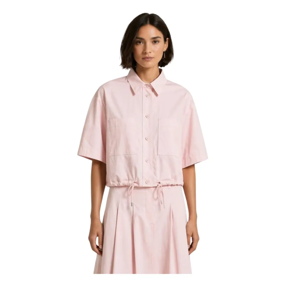 Camicia in Raso di Cotone
