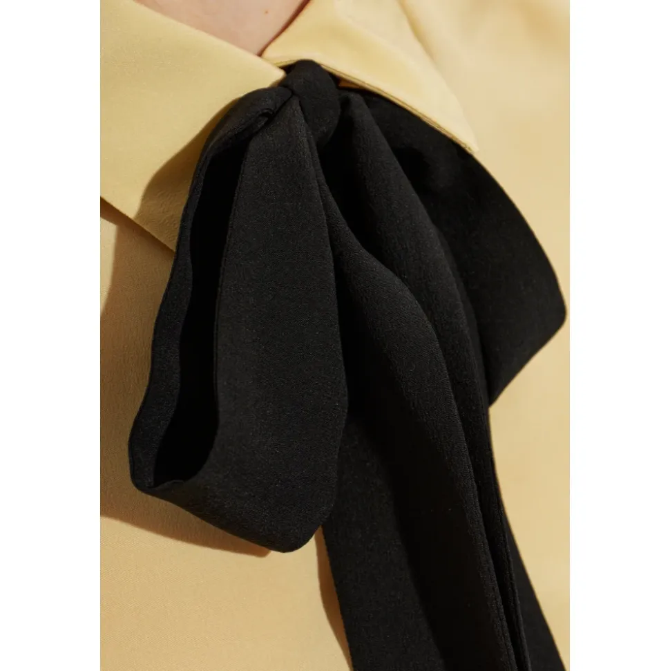 Camicia in Seta con Foulard