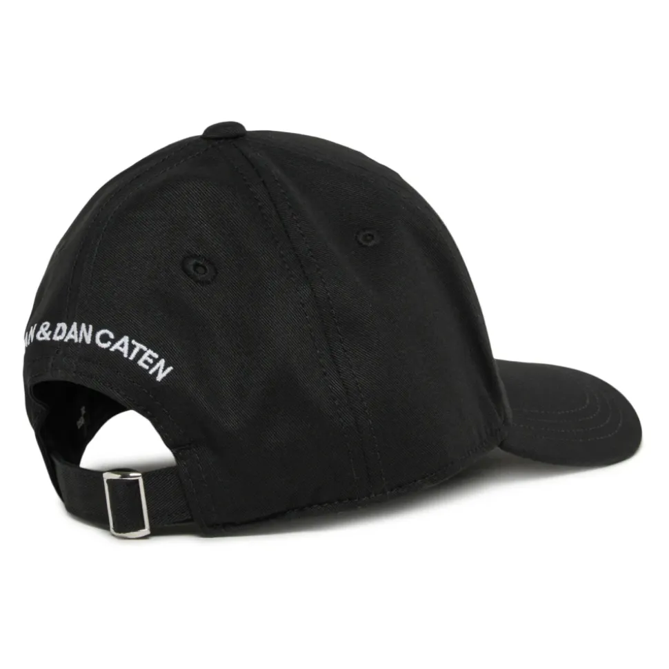 Cappellino da baseball regolabile con stampa logo e ricamo posteriore