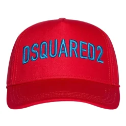 Cappellino da baseball rosso per bambini con logo