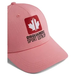 Cappellino in Cotone con Logo Ricamato