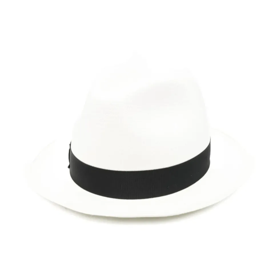 Cappello di Paglia con Dettaglio a Nastro