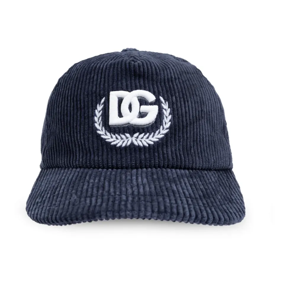 Cappello in velluto a coste