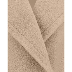 Cappotto Corto a Doppiopetto con Maniche Corte