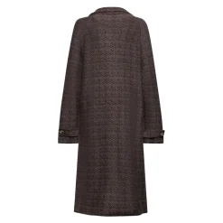 Cappotto doppiopetto con bottoni decorativi