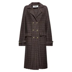 Cappotto doppiopetto con bottoni decorativi
