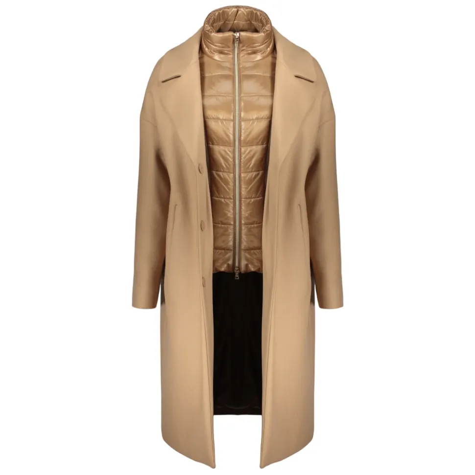 Cappotto in Ecowool e Nylon Ultralight