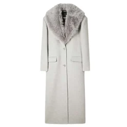 Cappotto in misto lana – Taglio dritto oversize