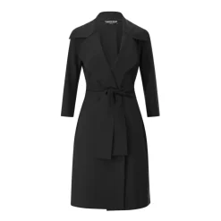 Cappotto Lungo con Cintura