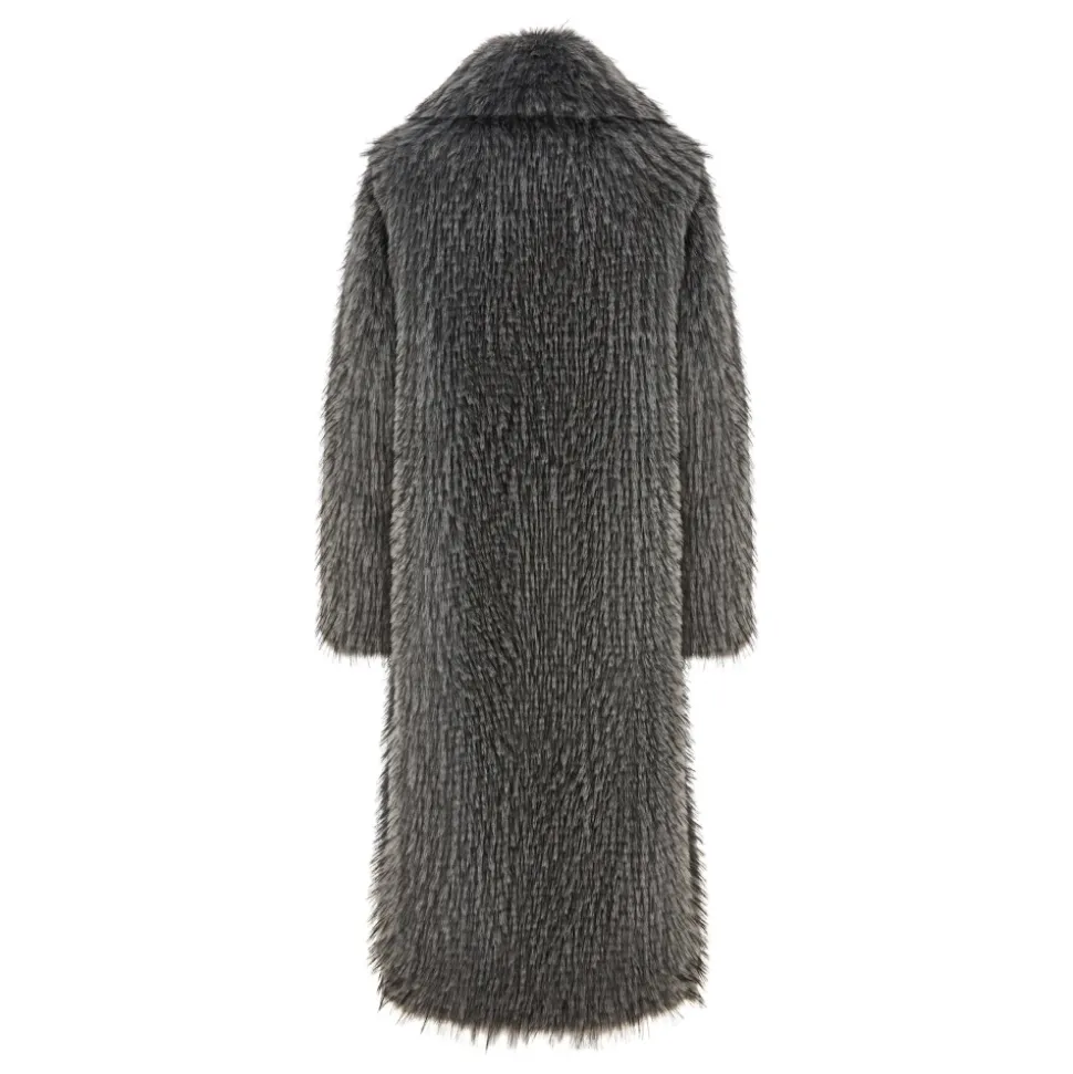 Cappotto Lussuoso in Faux Fur Natalie