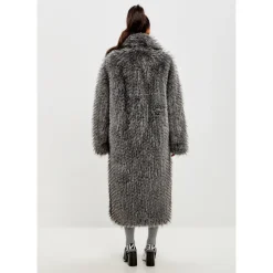 Cappotto Lussuoso in Faux Fur Natalie