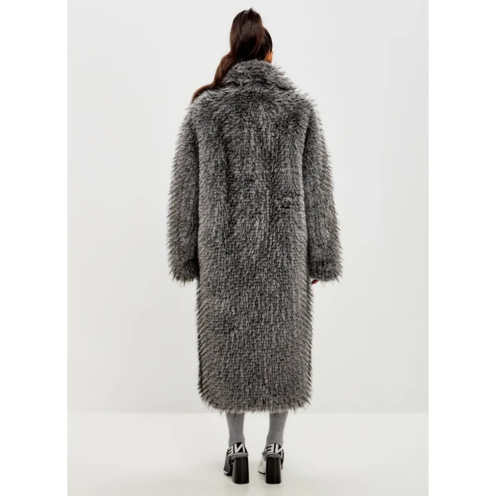 Cappotto Lussuoso in Faux Fur Natalie