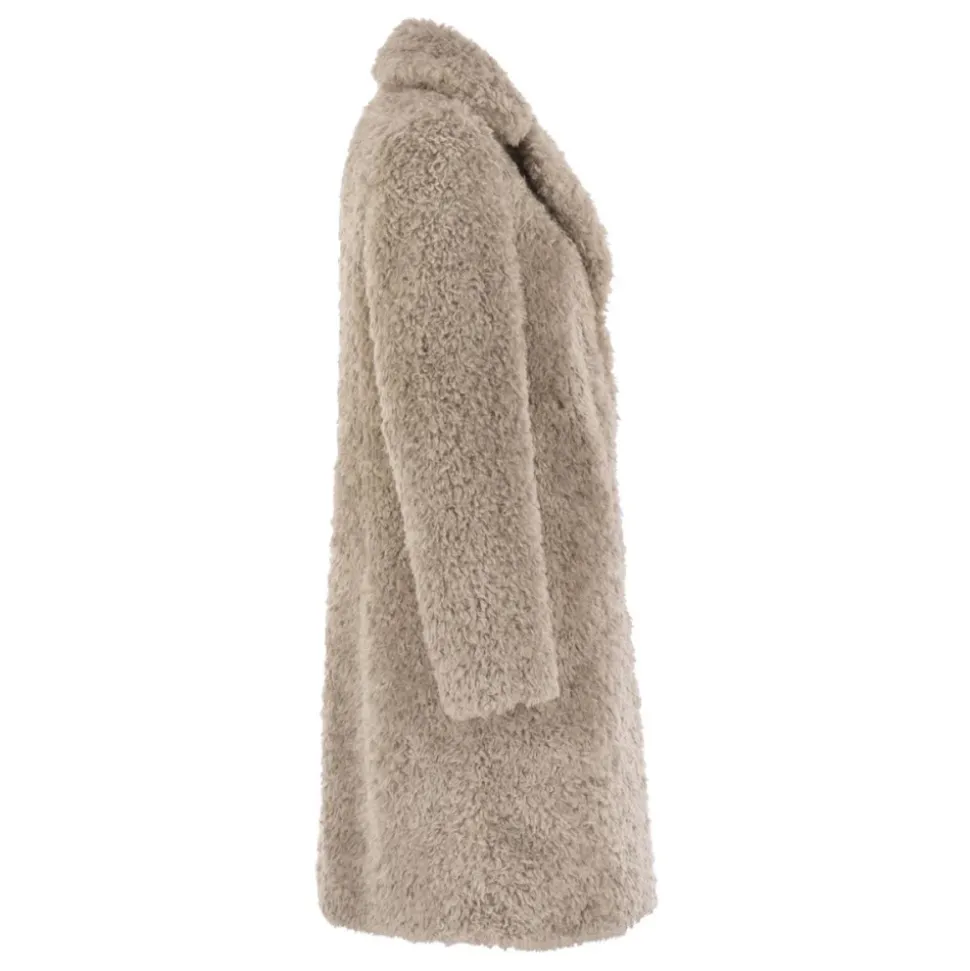 Cappotto Morbido in Finta Pelliccia
