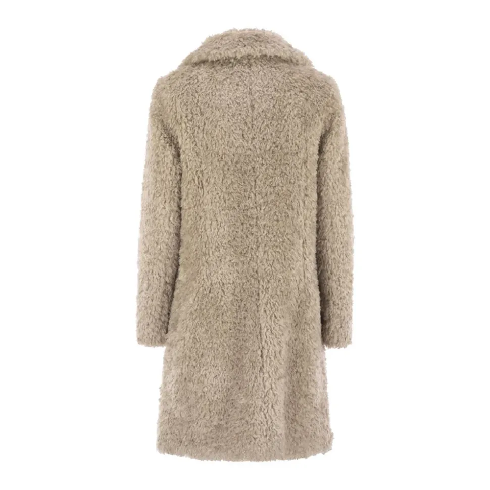 Cappotto Morbido in Finta Pelliccia
