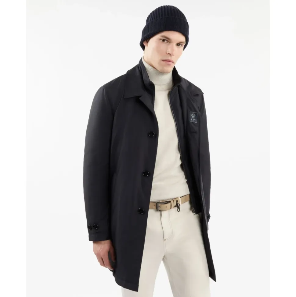 Cappotto Morning in Popeline Tecnico